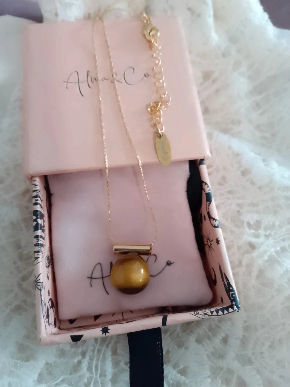 Collier pierre naturelle Alma & Co